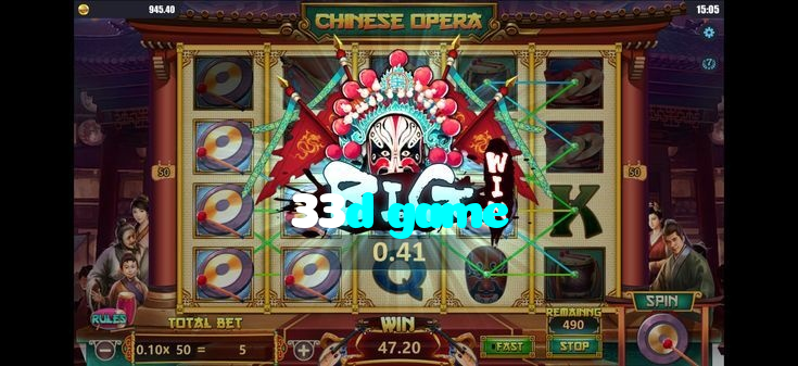 33d game casino presented on mobile device in Pakistan with slots and live games